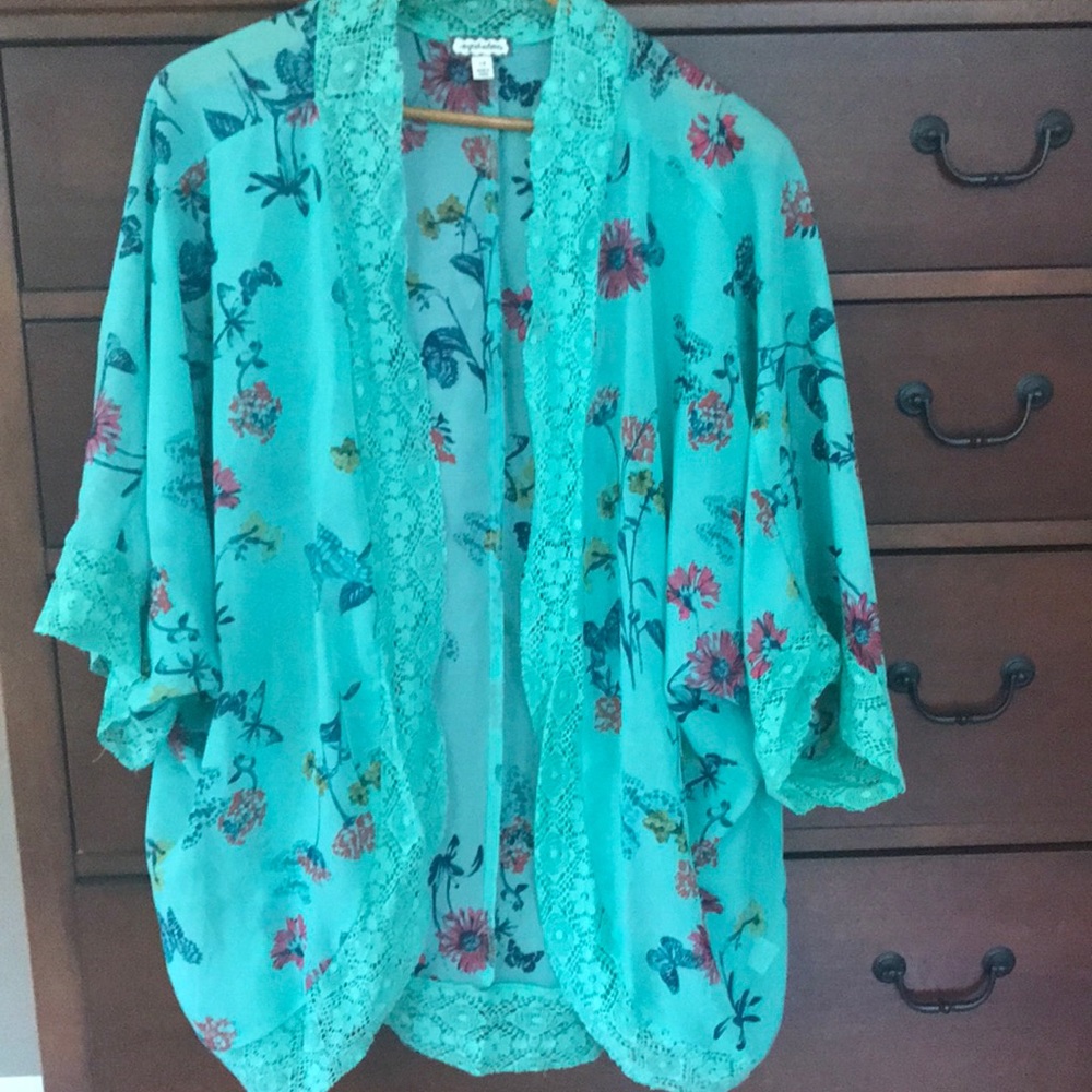 Floral kimono